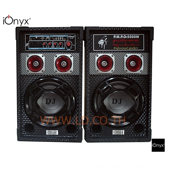 iOnyx ลำโพงตั้งพื้น PA ขนาด 8 นิ้ว รุ่น CO-3100 PA 2.0 Bluetooth iOnyx ลำโพงตั้งพื้น PA ขนาด 8 นิ้ว รุ่น CO-3100 PA 2.0 Bluetooth