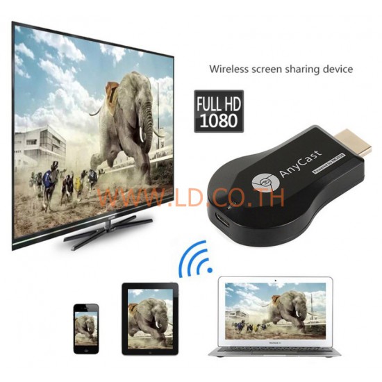Anycast M12 Plus FW.2019 HDMI WIFI Display เวอร์ชั่นใหม่ล่าสุด รุ่น M12 Plus Anycast M12 Plus FW.2019 HDMI WIFI Display เวอร์ชั่นใหม่ล่าสุด รุ่น M12 Plus