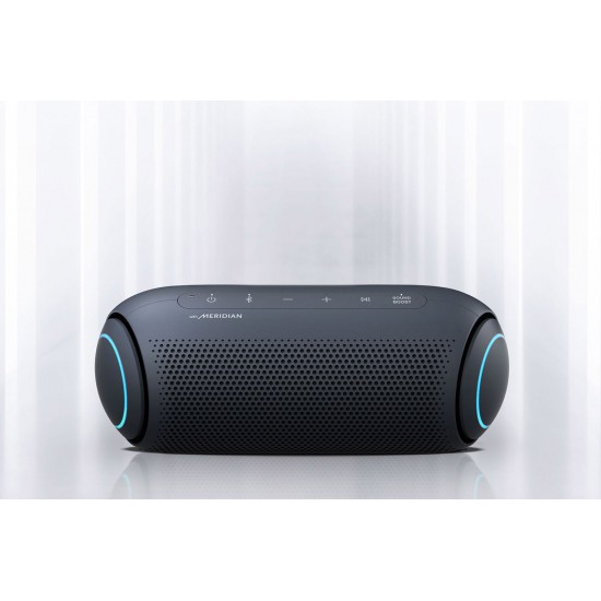 LG XBOOM Go PL5 ลำโพงบลูทูธแบบพกพา รุ่น PL5 l Meridian Sound l Dual Action Bass LG XBOOM Go PL5 ลำโพงบลูทูธแบบพกพา รุ่น PL5 l Meridian Sound l Dual Action Bass