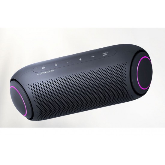 LG XBOOM Go PL5 ลำโพงบลูทูธแบบพกพา รุ่น PL5 l Meridian Sound l Dual Action Bass LG XBOOM Go PL5 ลำโพงบลูทูธแบบพกพา รุ่น PL5 l Meridian Sound l Dual Action Bass