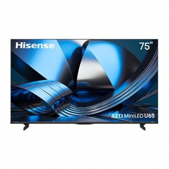 Hisense 75'' รุ่น 75U6S MiniLED Smart TV ระบบ VIDAA 4K 144 Hz U6S Series Mini LED U6S