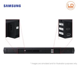 SAMSUNG ซาวด์บาร์ รุ่น HW-B450F/XT B-series Soundbar HW-B450F 2.1ch Subwoofer (2025)