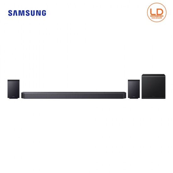 SAMSUNG ซาวด์บาร์ รุ่น HW-Q930H/XTQ-series Soundbar HW-Q930H 9.1.4ch Subwoofer & Rear Speaker (2026) SAMSUNG ซาวด์บาร์ รุ่น HW-Q930H/XTQ-series Soundbar HW-Q930H 9.1.4ch Subwoofer & Rear Speaker (2026)