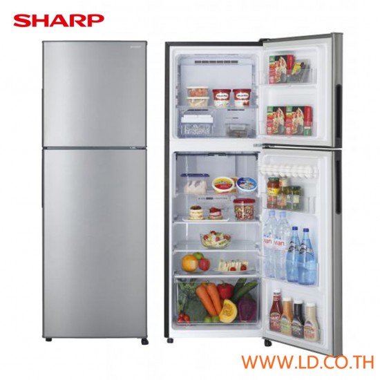 SHARP ตู้เย็น 2 ประตู ความจุ 7.9 คิว รุ่น SJ-Y22T-SL ระบบฟอกอากศพิเศษ กำจัดกลิ่น POPEYE Series สีเงิน SHARP ตู้เย็น 2 ประตู ความจุ 7.9 คิว รุ่น SJ-Y22T-SL ระบบฟอกอากศพิเศษ กำจัดกลิ่น POPEYE Series สีเงิน