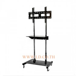 SURE VISION ขาตั้งทีวี ขนาด 32”- 65” รุ่น LD-V8 ( มีล้อเลื่อน ปรับระดับทีวีได้ตลอดเสา พร้อมชั้นวาง )