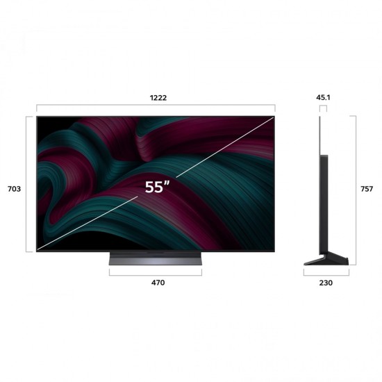 LG OLED evo TV 55นิ้ว รุ่น OLED55C5PSA OLED evo AI C5 4K Smart TV 2025 C5PSA LG OLED evo TV 55นิ้ว รุ่น OLED55C5PSA OLED evo AI C5 4K Smart TV 2025 C5PSA