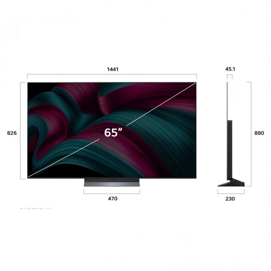 LG OLED evo TV 65นิ้ว รุ่น OLED65C5PSA OLED evo AI C5 4K Smart TV 2025 C5PSA LG OLED evo TV 65นิ้ว รุ่น OLED65C5PSA OLED evo AI C5 4K Smart TV 2025 C5PSA