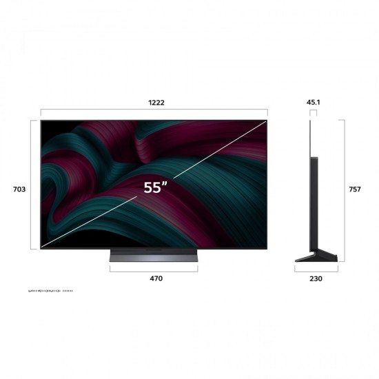 LG TV 65นิ้ว รุ่น OLED65C5ZSA OLED evo AI C5Z 4K Smart TV 2025 C5ZSA LG TV 65นิ้ว รุ่น OLED65C5ZSA OLED evo AI C5Z 4K Smart TV 2025 C5ZSA