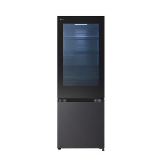 LG ตู้เย็น 2 ประตู รุ่น GN-V389FQEF.AEPPLMT ฟรีซล่าง 12 คิว สีดำด้าน