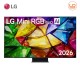 LG TV 55นิ้ว รุ่น 55MRGB86BSA Mini RGB evo AI MRGB86 4K Smart TV 2026 55MRGB86 LG TV 55นิ้ว รุ่น 55MRGB86BSA Mini RGB evo AI MRGB86 4K Smart TV 2026 55MRGB86
