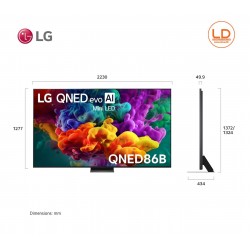 LG 100 นิ้ว รุ่น 100QNED86BS LG QNED evo AI QNED86 Mini LED 4K Smart TV 2026 100QNED86B LG 100 นิ้ว รุ่น 100QNED86BS LG QNED evo AI QNED86 Mini LED 4K Smart TV 2026 100QNED86B