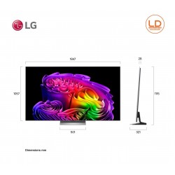 LG 83นิ้ว รุ่น OLED83G6PSA LG OLED evo AI G6 4K Smart TV 2026 83G6P