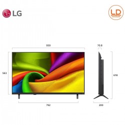 LG TV 43นิ้ว รุ่น 43NU835BPSA LG NANO 4K UHD AI NU83 4K Smart TV 2026 43NU835B
