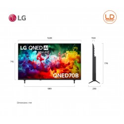 LG TV 55นิ้ว รุ่น 55QNED70BSA LG QNED AI QNED70 Mini LED 4K Smart TV 2026