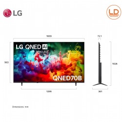 LG TV 75นิ้ว รุ่น 75QNED70BSA LG QNED AI QNED70 Mini LED 4K Smart TV 2026 LG TV 75นิ้ว รุ่น 75QNED70BSA LG QNED AI QNED70 Mini LED 4K Smart TV 2026