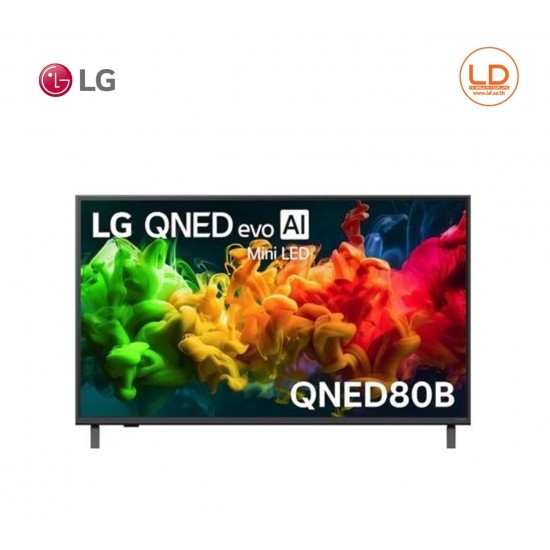 LG ทีวี 43นิ้ว รุ่น 43QNED80BSA LG QNED evo AI Mini LED QNED80 4K Smart TV 2026 43QNED80B LG ทีวี 43นิ้ว รุ่น 43QNED80BSA LG QNED evo AI Mini LED QNED80 4K Smart TV 2026 43QNED80B