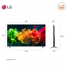 LG ทีวี 75นิ้ว รุ่น 75QNED80BSA LG QNED evo AI Mini LED QNED80 4K Smart TV 2026 75QNED80B LG ทีวี 75นิ้ว รุ่น 75QNED80BSA LG QNED evo AI Mini LED QNED80 4K Smart TV 2026 75QNED80B
