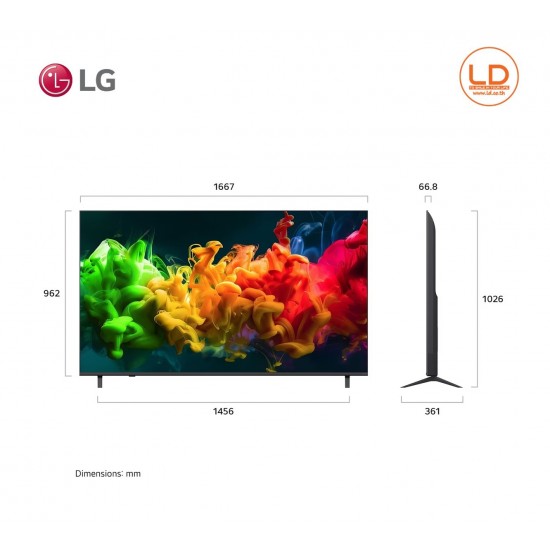LG ทีวี 75นิ้ว รุ่น 75QNED80BSA LG QNED evo AI Mini LED QNED80 4K Smart TV 2026 75QNED80B LG ทีวี 75นิ้ว รุ่น 75QNED80BSA LG QNED evo AI Mini LED QNED80 4K Smart TV 2026 75QNED80B