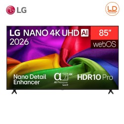 LG 85 นิ้ว รุ่น 85NU805BPSB NANO 4K UHD AI Series NU80 2026 85NU805B