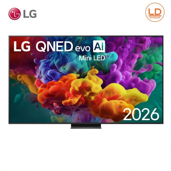 LG 86 นิ้ว รุ่น 86QNED86BSA LG QNED evo AI QNED86 Mini LED 4K Smart TV 2026 LG 86 นิ้ว รุ่น 86QNED86BSA LG QNED evo AI QNED86 Mini LED 4K Smart TV 2026