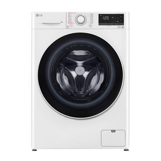 LG เครื่องซักผ้าฝาหน้า รุ่น FV1209S5WG 9 กก. อินเวอร์เตอร์ สีขาว LG เครื่องซักผ้าฝาหน้า รุ่น FV1209S5WG 9 กก. อินเวอร์เตอร์ สีขาว