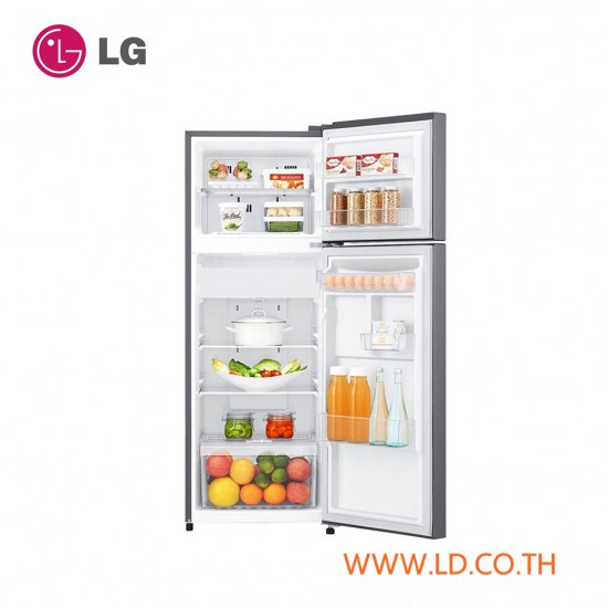 LG ตู้เย็น 2 ประตู ระบบ Smart Inverter ความจุ 6.6 คิว รุ่น GN-B202SQBB ประหยัดพลังงาน คงความสดอาหาร LG ตู้เย็น 2 ประตู ระบบ Smart Inverter ความจุ 6.6 คิว รุ่น GN-B202SQBB ประหยัดพลังงาน คงความสดอาหาร