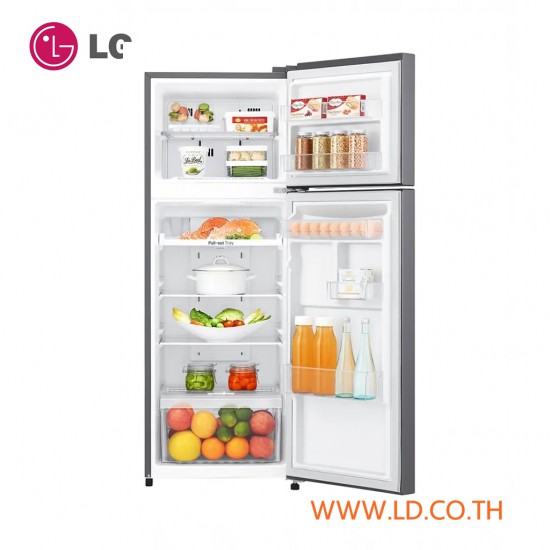 LG ตู้เย็น 2 ประตู รุ่น GN-B372SLCG ระบบ Smart Inverter ความจุ 11 คิว ประหยัดพลังงาน คงความสดอาหาร LG ตู้เย็น 2 ประตู รุ่น GN-B372SLCG ระบบ Smart Inverter ความจุ 11 คิว ประหยัดพลังงาน คงความสดอาหาร